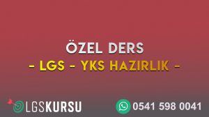 Bolu Özel Ders